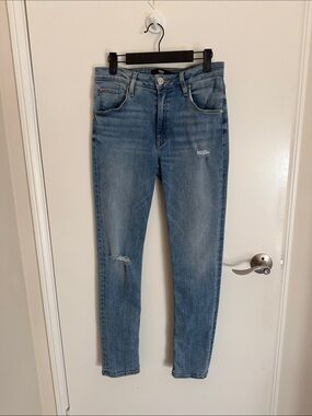 Hudson High-Rise Women's Light Blue Skinny Jeans